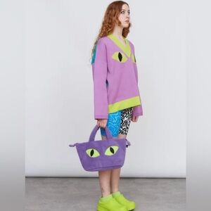 Lazy Oaf “watching You” sweater XL